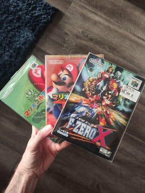 Boitiers de Protection Crystal Box Jeux Nintendo 64 Japonais