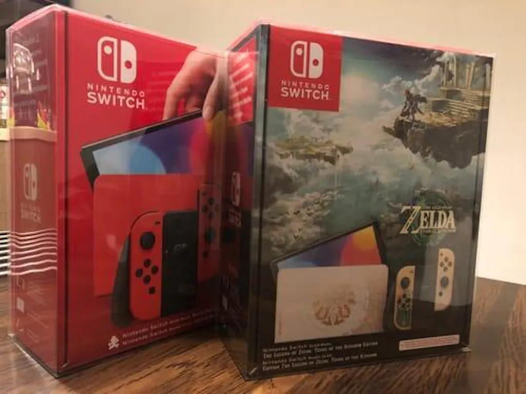 Boitier de protection Crystal box pour Nintendo Switch OLED