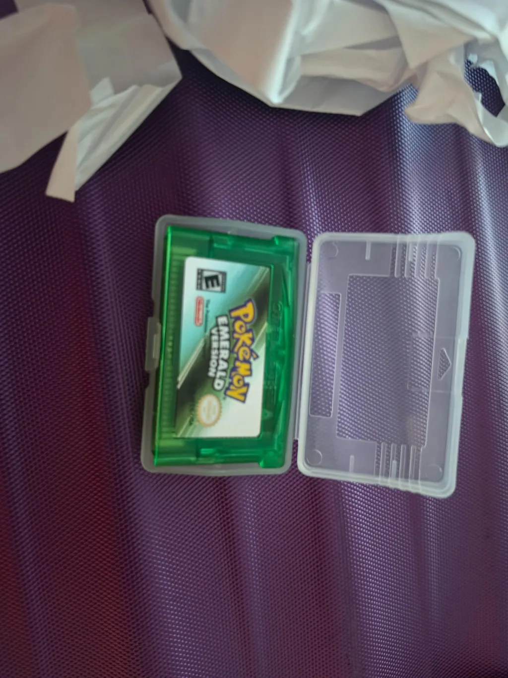 Pokemon Emerald GBA Video Game Cartridge Game Boy Advance 2005