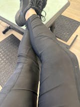 Hair-Resistant Black Leggings