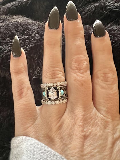 HYO Silver Princess latest Ring