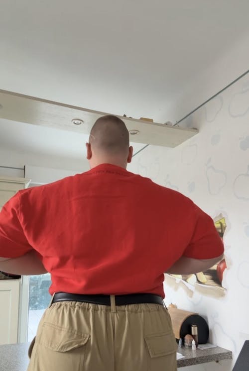 Sweat Pump Cover Golden Era Brodé | Rouge