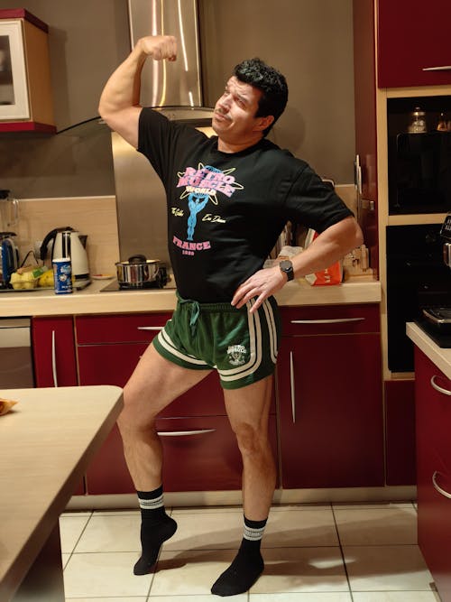 Short Vintage Golden Era "Bannout" | Vert