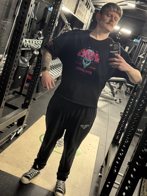 Sweat Pump Cover Golden Era Brodé | Noir