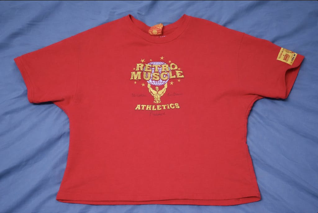 Sweat Pump Cover Golden Era Brodé | Rouge