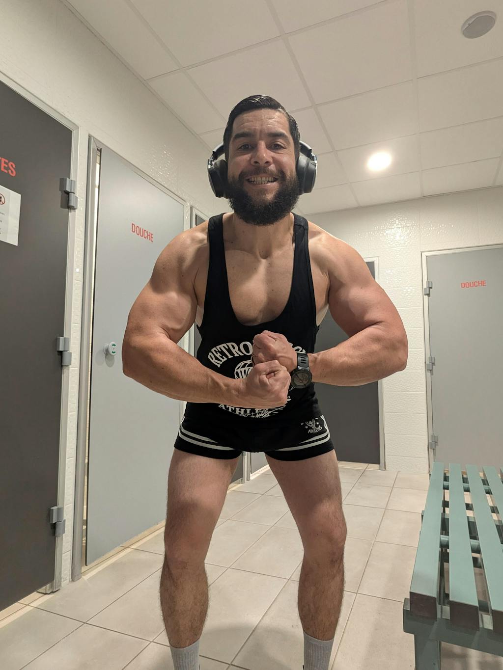 Short Vintage Golden Era "Bannout" | Noir