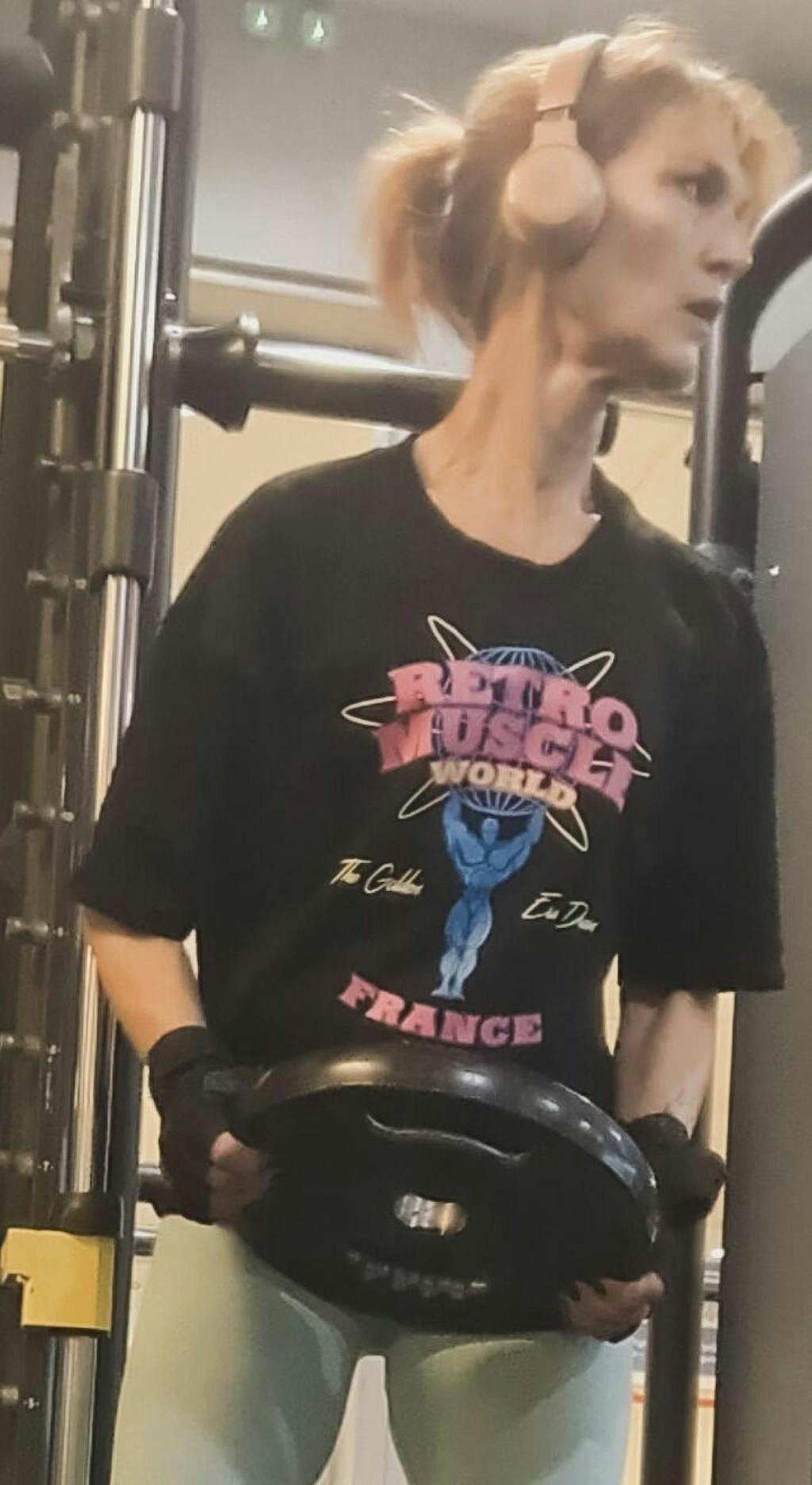 T-shirt Oversize Vintage | 80s Pink