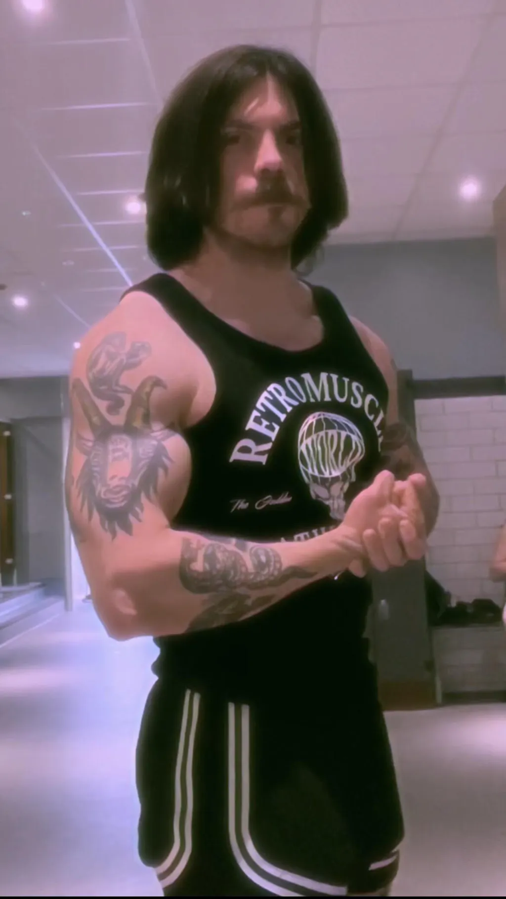 Débardeur Old-School Classique Noir