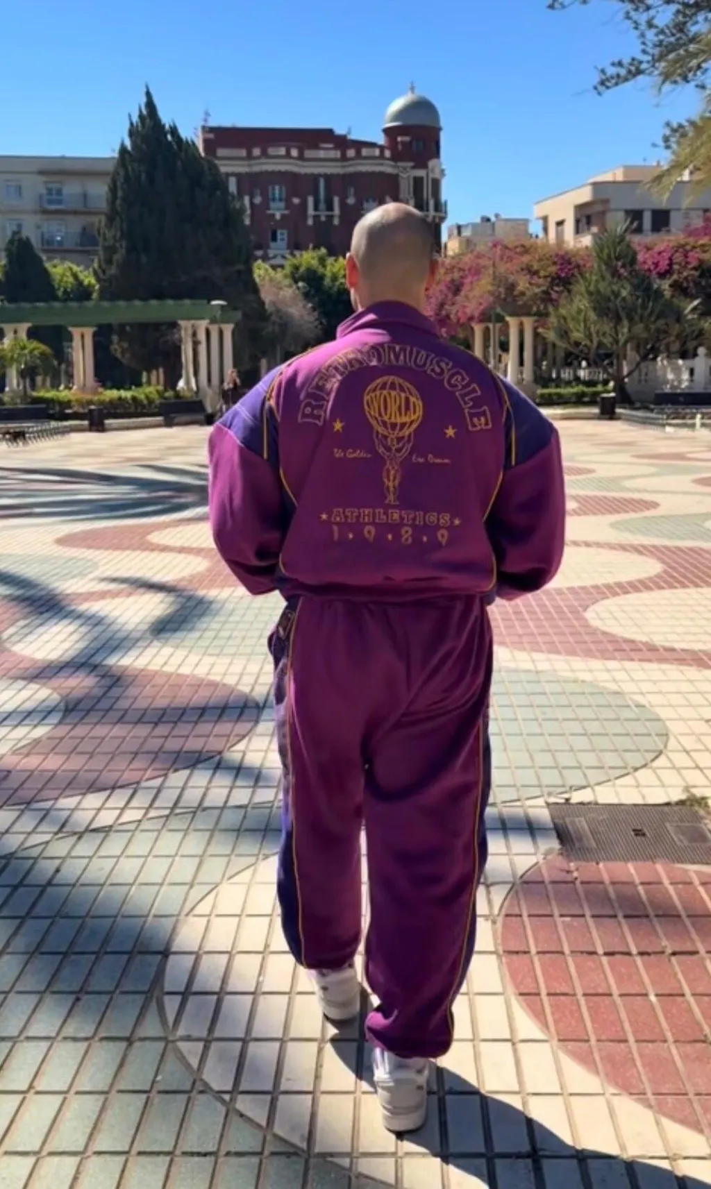 L'Ensemble Golden Era Dream Tracksuit Mauve