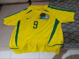 Brazil 2002 World Cup Retro Away Jersey Men Adult –