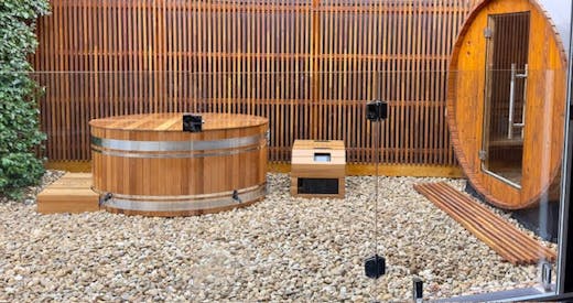 Revel Glacier Duo - Premium Cedar Ice Bath