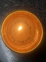 Happy Birthday Candle – Customizable Revelation Candle – Vanilla Birthday Cake