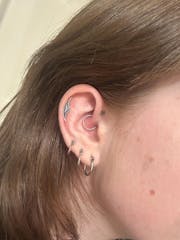 Goth Arch Hidden Helix Earring