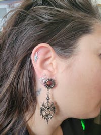 Goth Arch Hidden Helix Earring