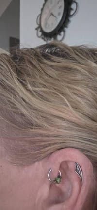 Goth Arch Hidden Helix Earring