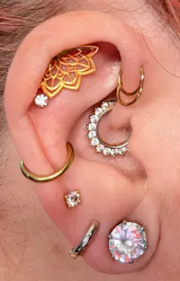 Lotus Flower Hidden Helix