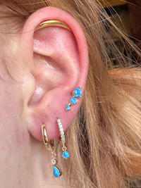Luna Helix Earring