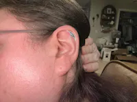 Goth Arch Hidden Helix Earring