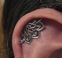 Lotus Flower Hidden Helix