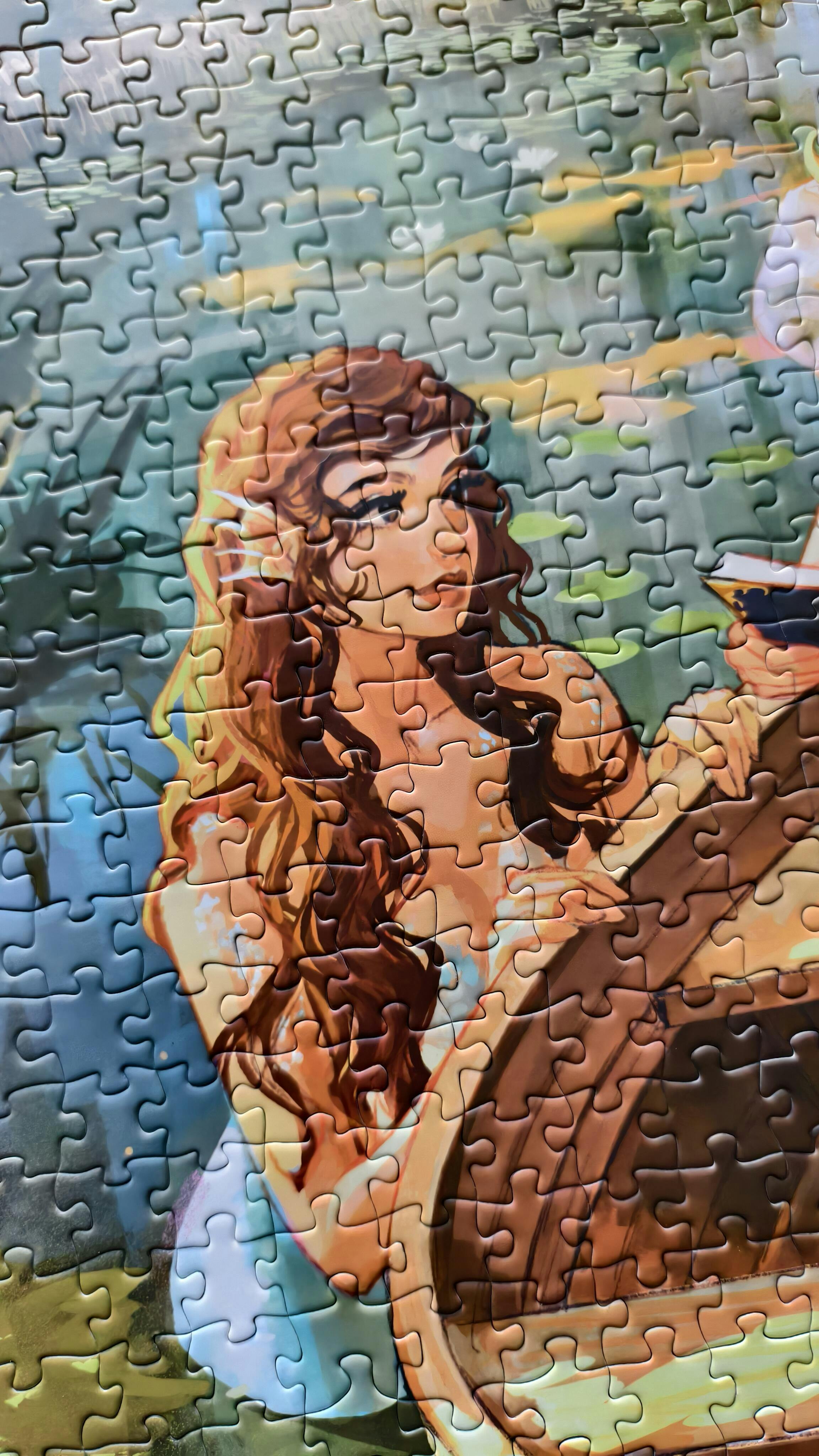 On A Boat Jigsaw Puzzle (1000 Pieces) – Reverie Puzzles