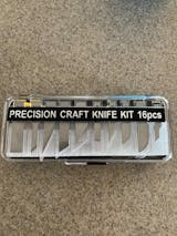 16 Pce Precision Craft Knife Set - Model Craft Tools USA