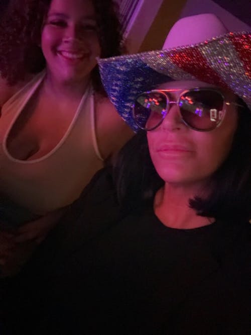 The "America" Hat on Sand Squared Styled Hat