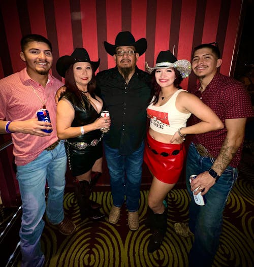 Black Suede & Black Rhinestones