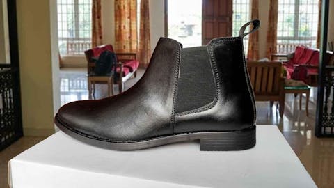 Pure Leather (Full Grain) Chelsea Boots for Men