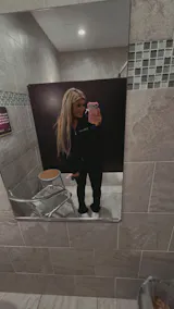 Richwife Crop Zip Hoodie (Black)