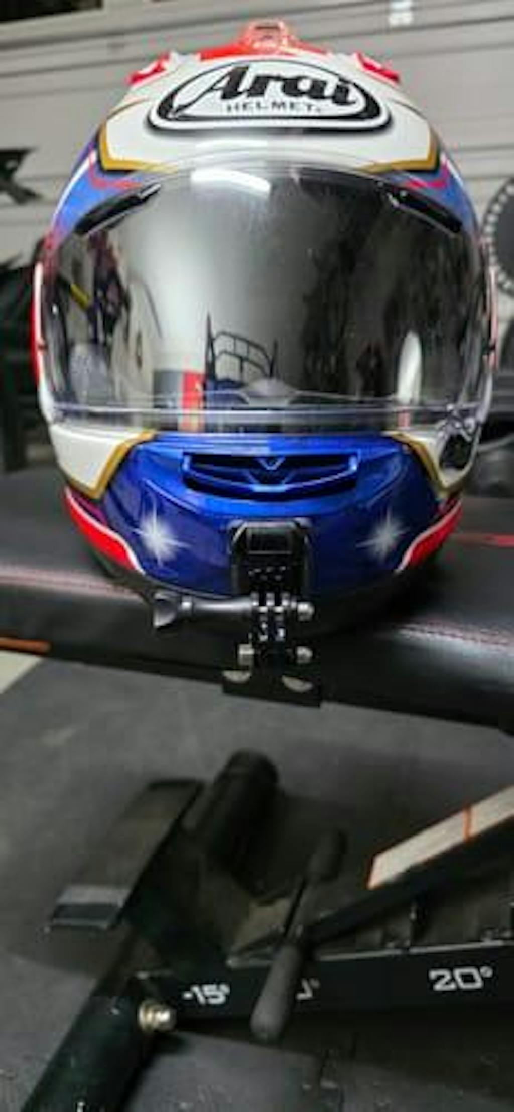 Arai Corsair-X / RX7-V / EVO Camera Mount