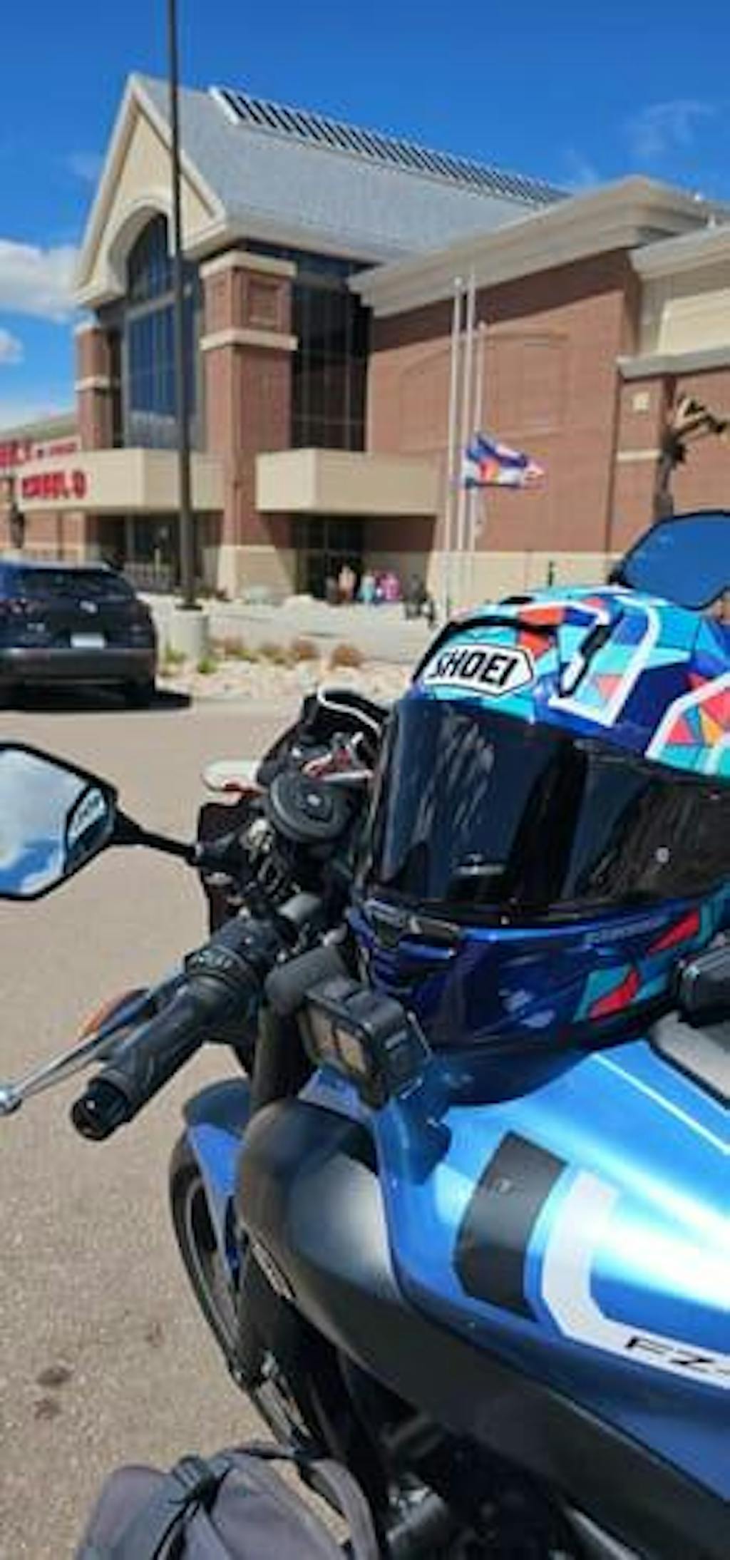 Shoei X-15 / X-SPR PRO Camera Mount