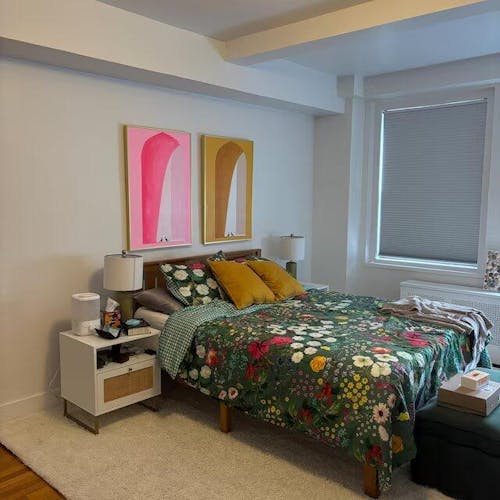 Hot pink Arch wall art