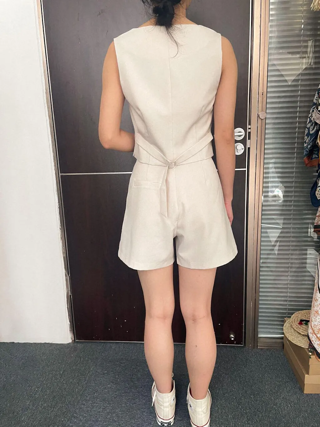 Apricot Round Neck Top main image 1