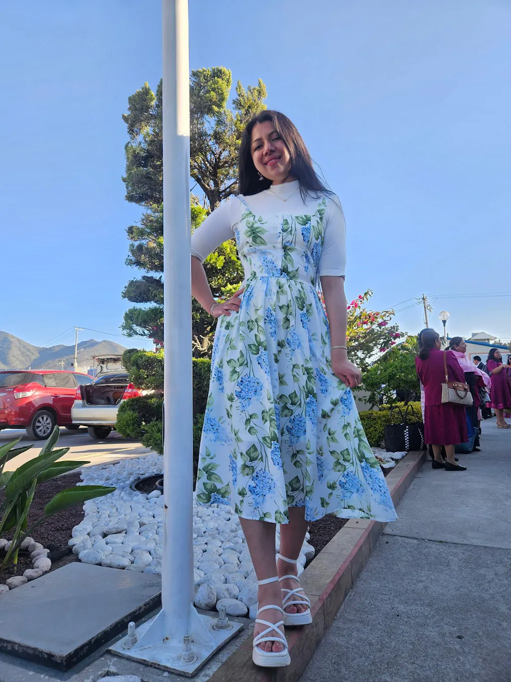 Inbound Dress - White