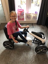 Mercedes Go Kart Licensed Kids Ride On Manual Pedal Go Kart — RiiRoo