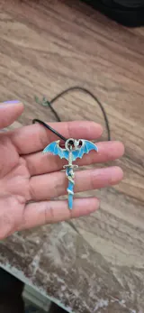 Hip-Hop Rock Glowing Dragon Pendant