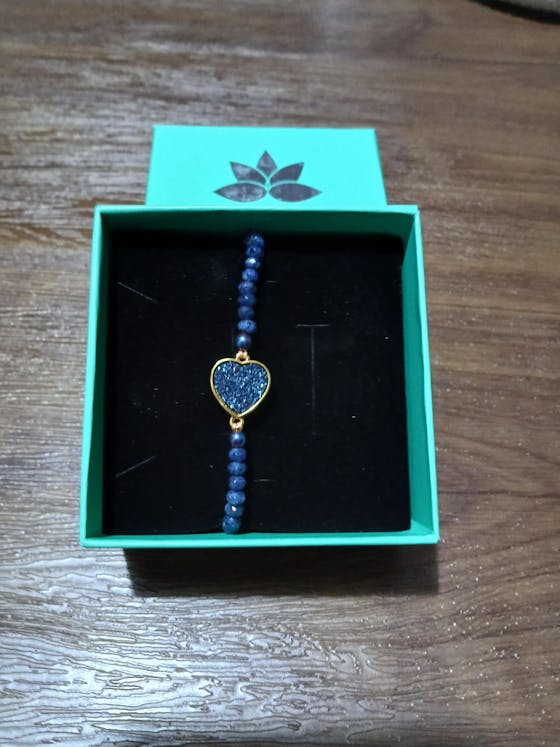 Pulsera de Cuarzo Azul