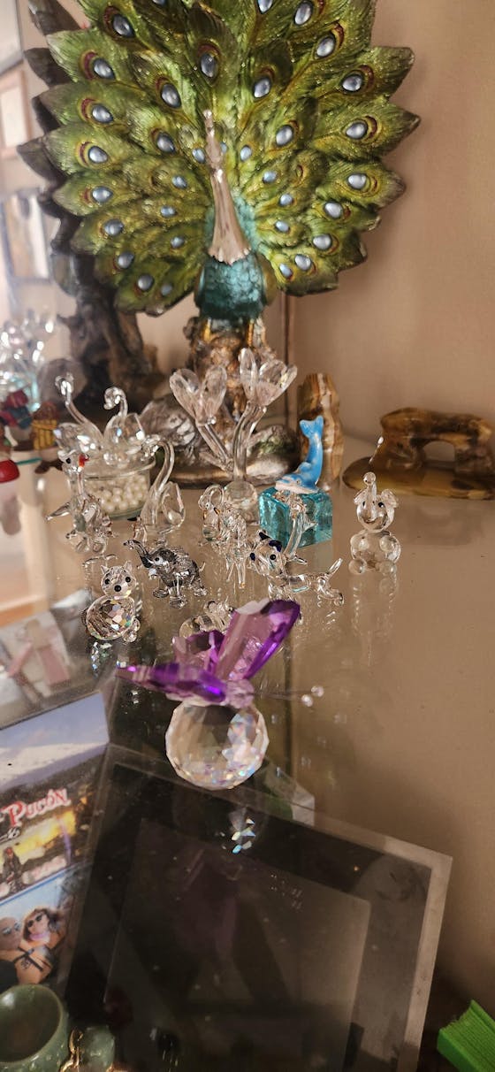 Atrapasol Mariposa de Cristal