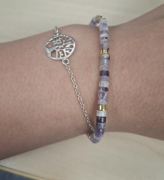 Pulsera Luz Amatista