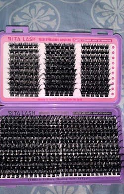 ✨RITALASH 460PCS D Curl Lash Clusters Book – DIY Extension Set