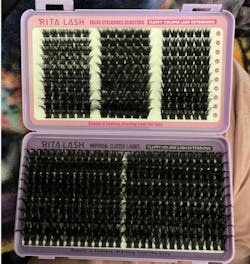 ✨RITALASH 460PCS D Curl Lash Clusters Book – DIY Extension Set