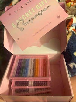 ✨280PCS Lash Extension Kit – 5 Styles DIY Lash Clusters with Bond & Applicator