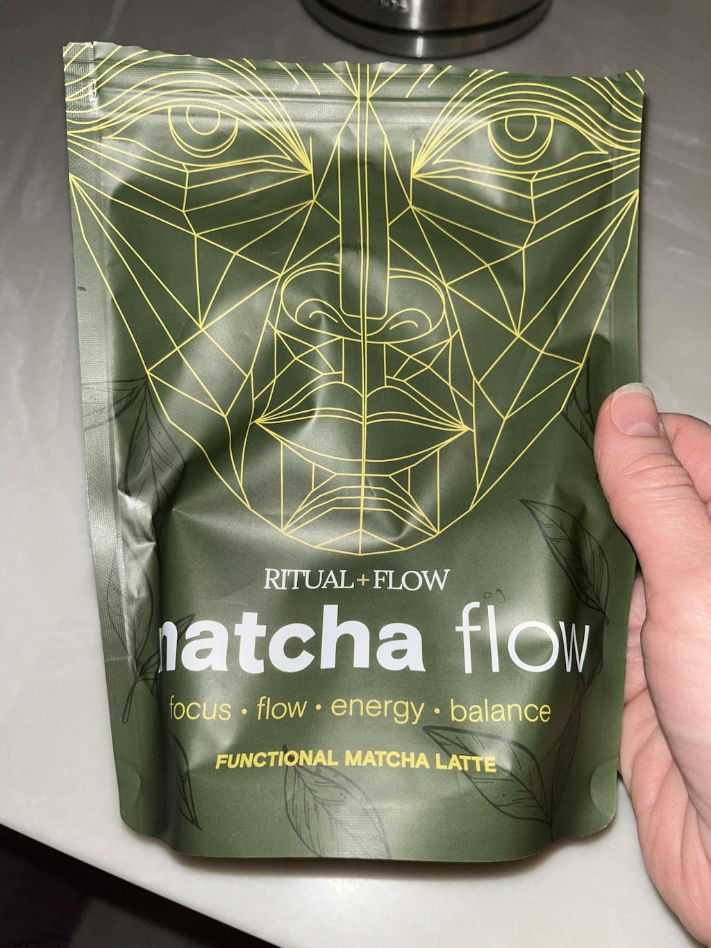Matcha Flow Functional Latte