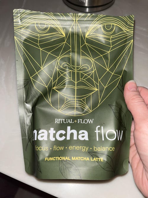 Matcha Flow Functional Latte