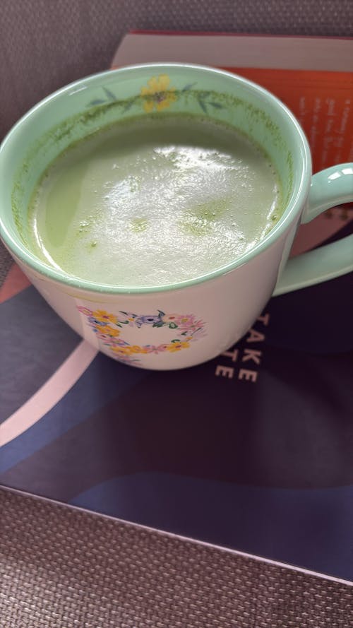 Matcha Flow Functional Latte