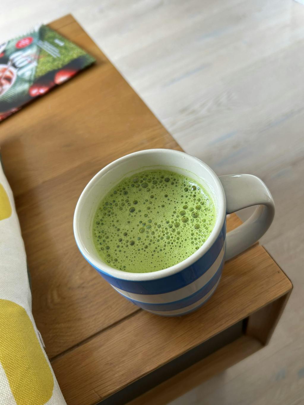 Matcha Flow Functional Latte