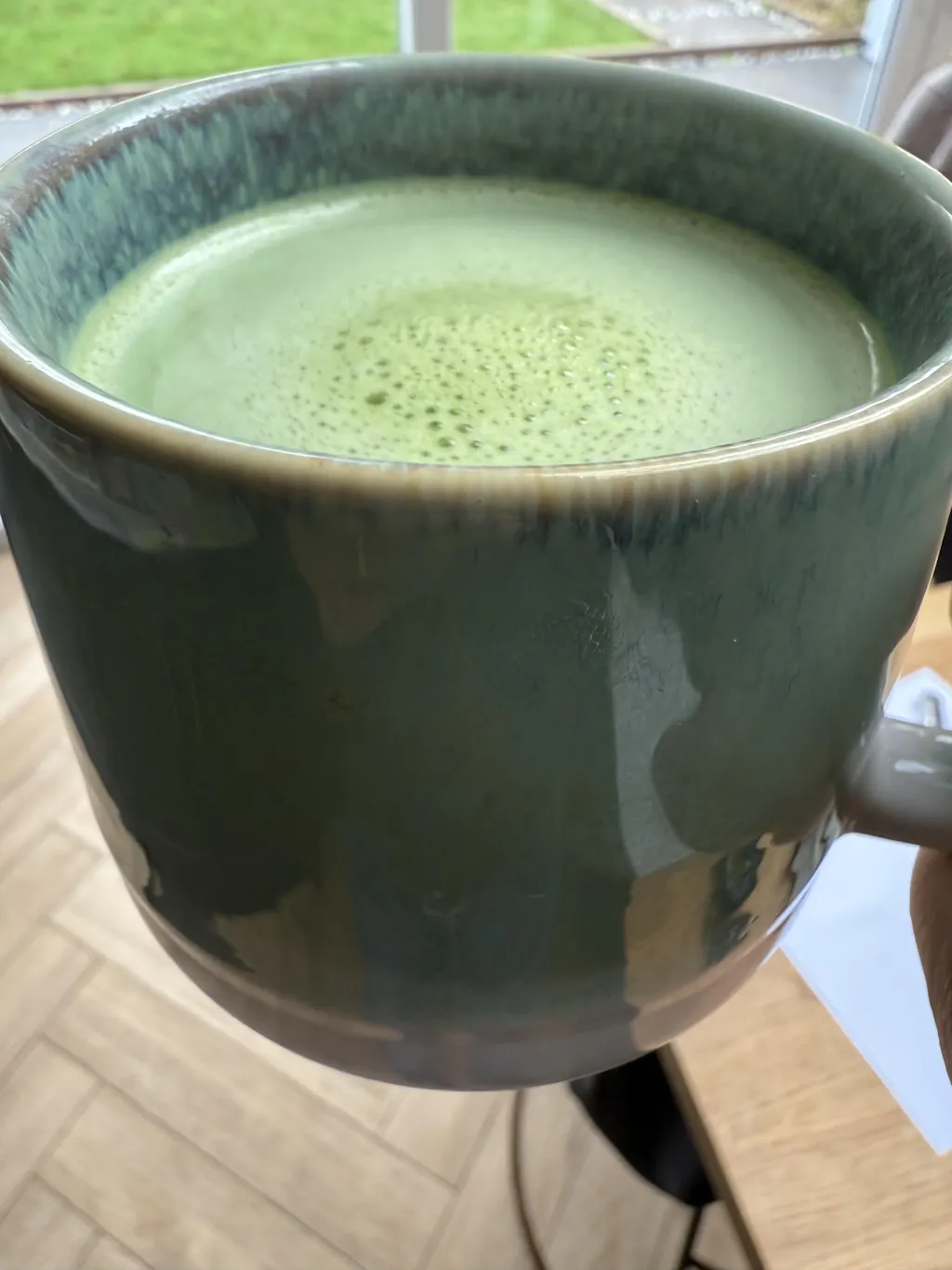 Matcha Flow Functional Latte