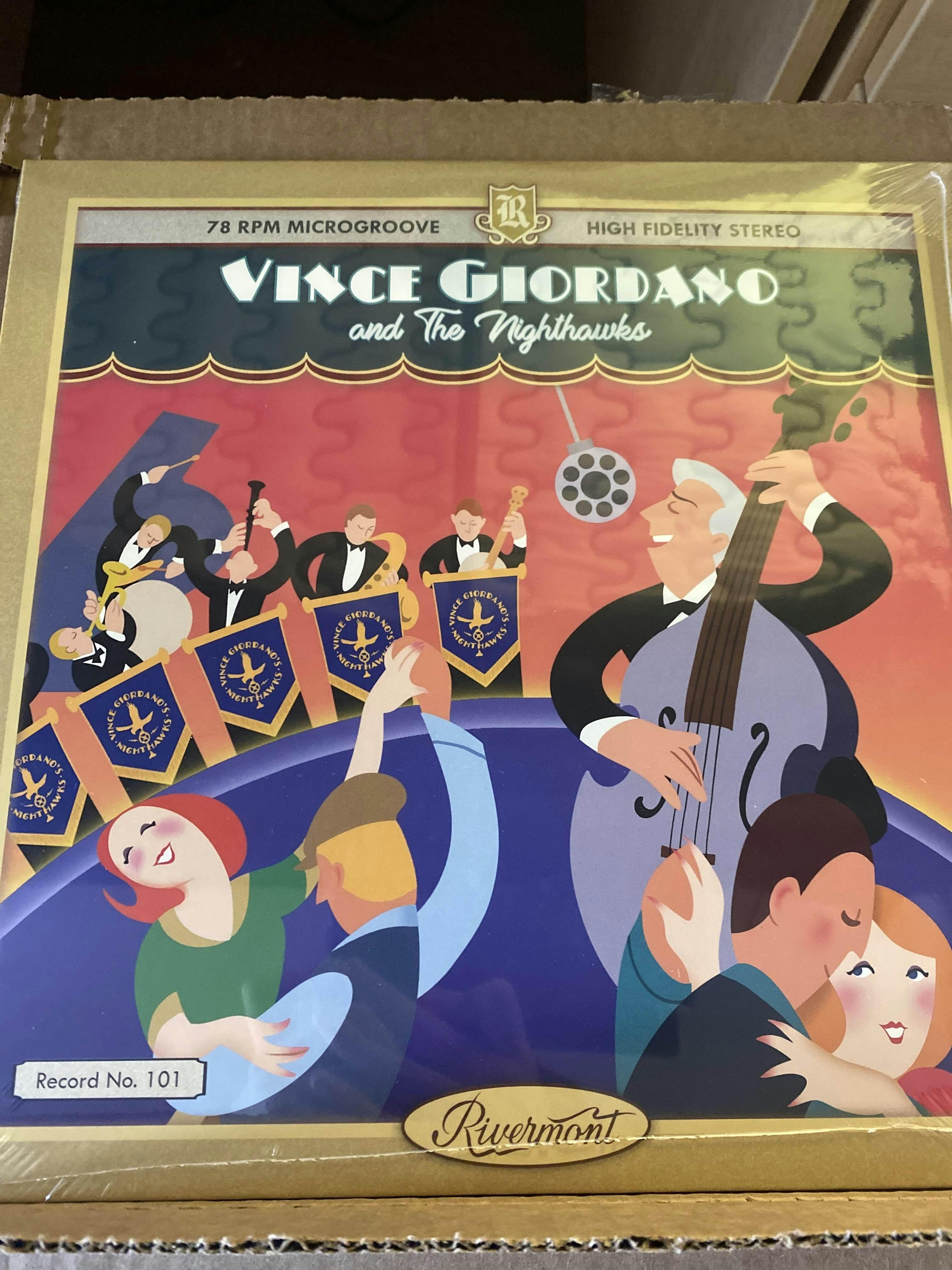 Vince Giordano and The Nighthawks [78 rpm] – Rivermont Records