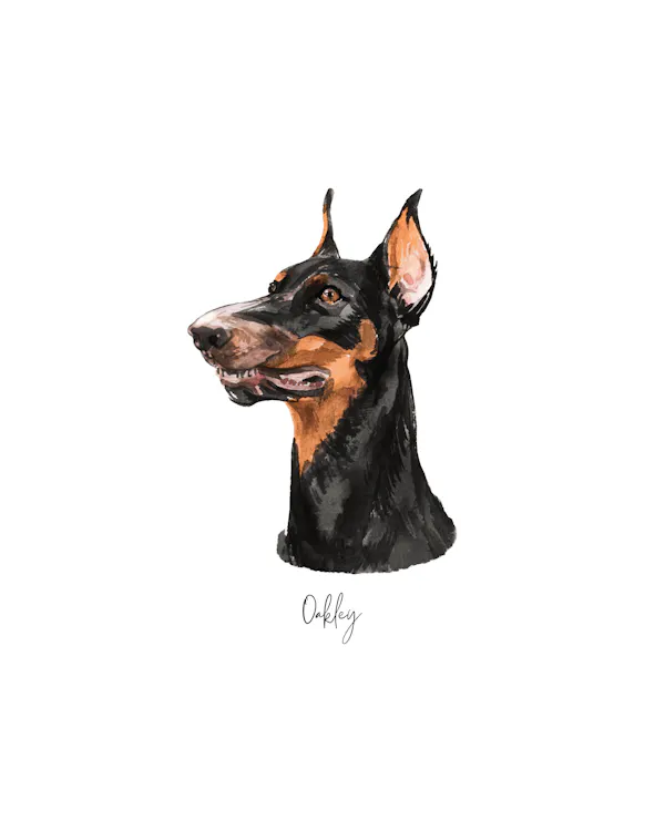 Customer review photo — pet portrait