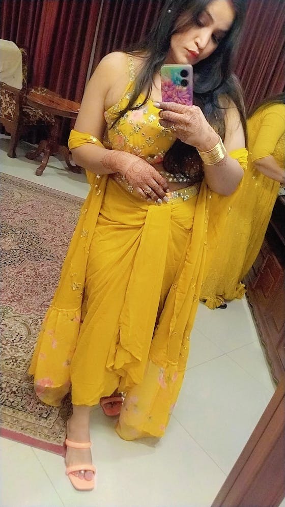 Sarong DRESS -for Haldi / Mehendi / Sangeet